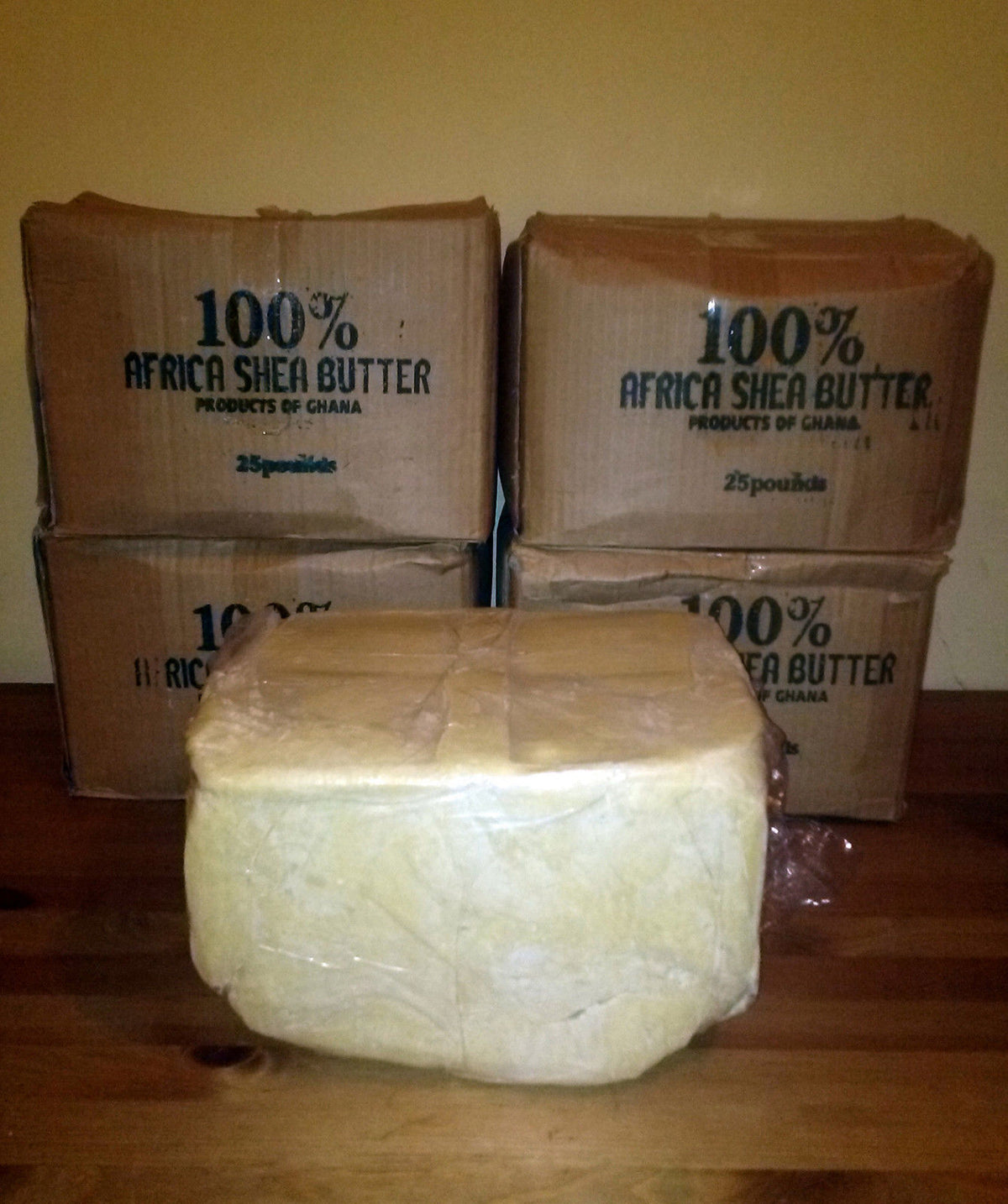Raw Shea Butter 10 lbs - Organic Unrefined Ghana