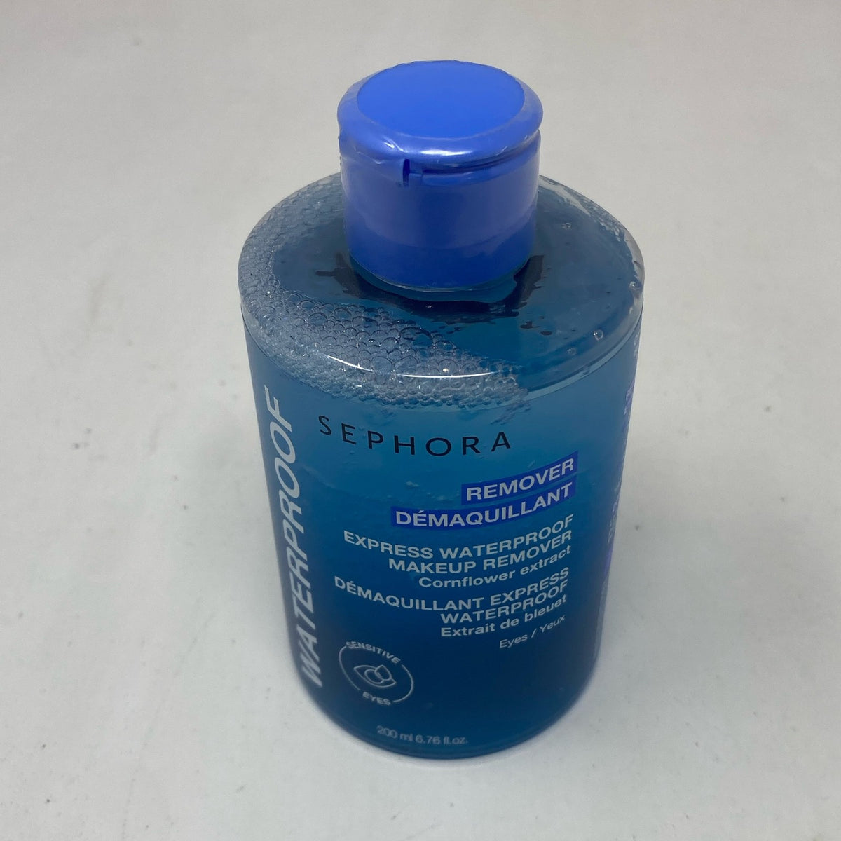 Waterproof Eye Makeup Remover Blue 200 mL - Gentle & Effective