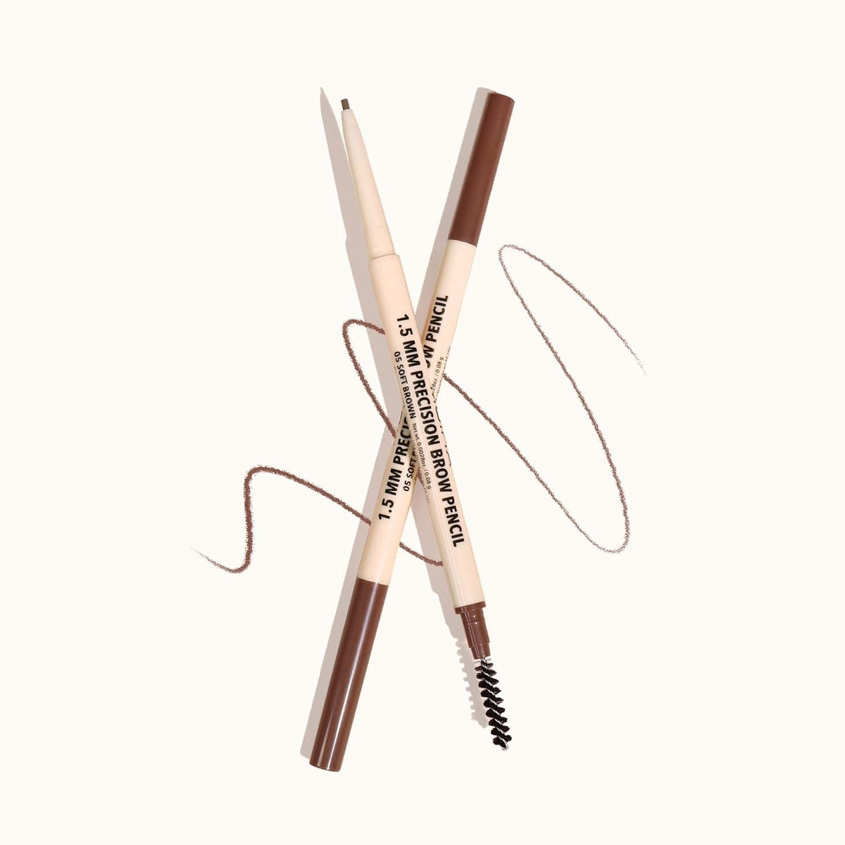 Precision Brow Pencil Soft Brown - Eyebrow Makeup & Grooming Tool