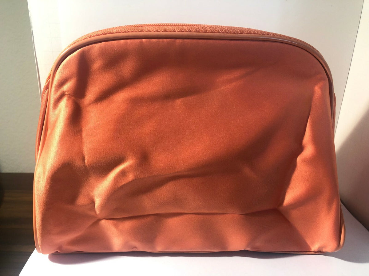 Lancôme Orange Joie De Live Makeup Bag - Cosmetic & Toiletry Organizer