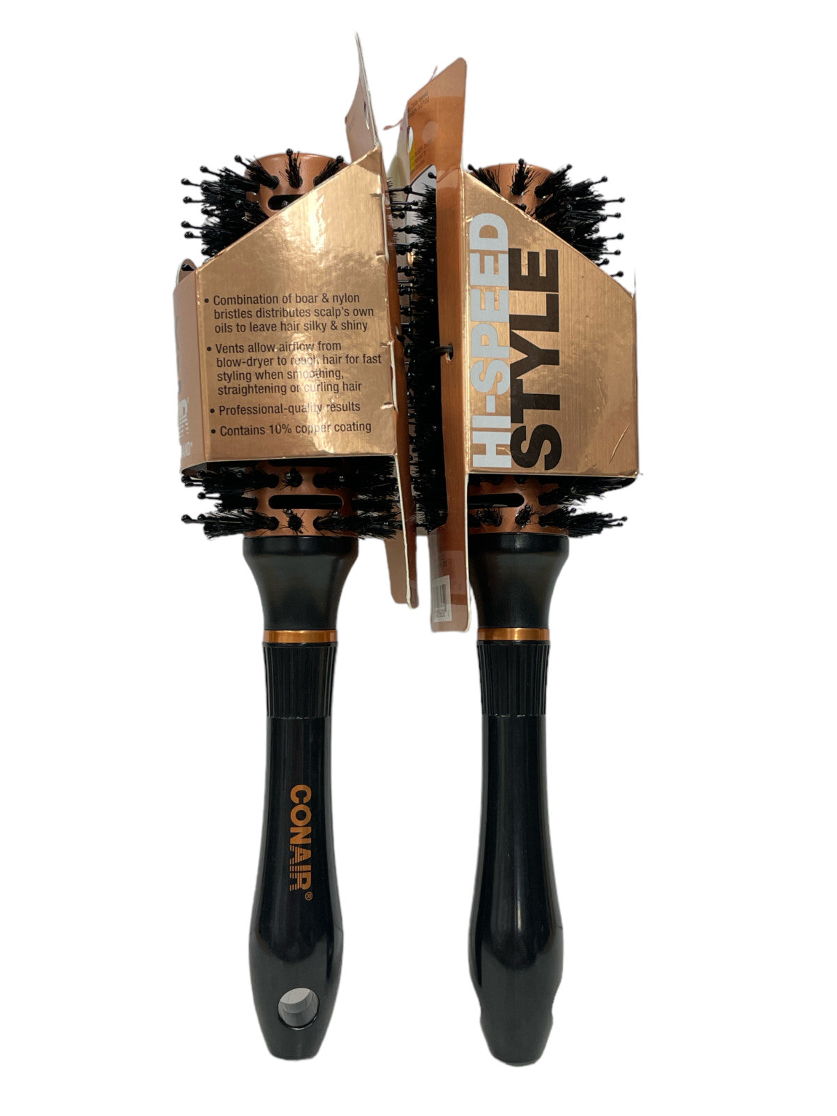 Conair Quick Blow-Dry Hair Dryer Set - Cooper Collection, 2 Pack