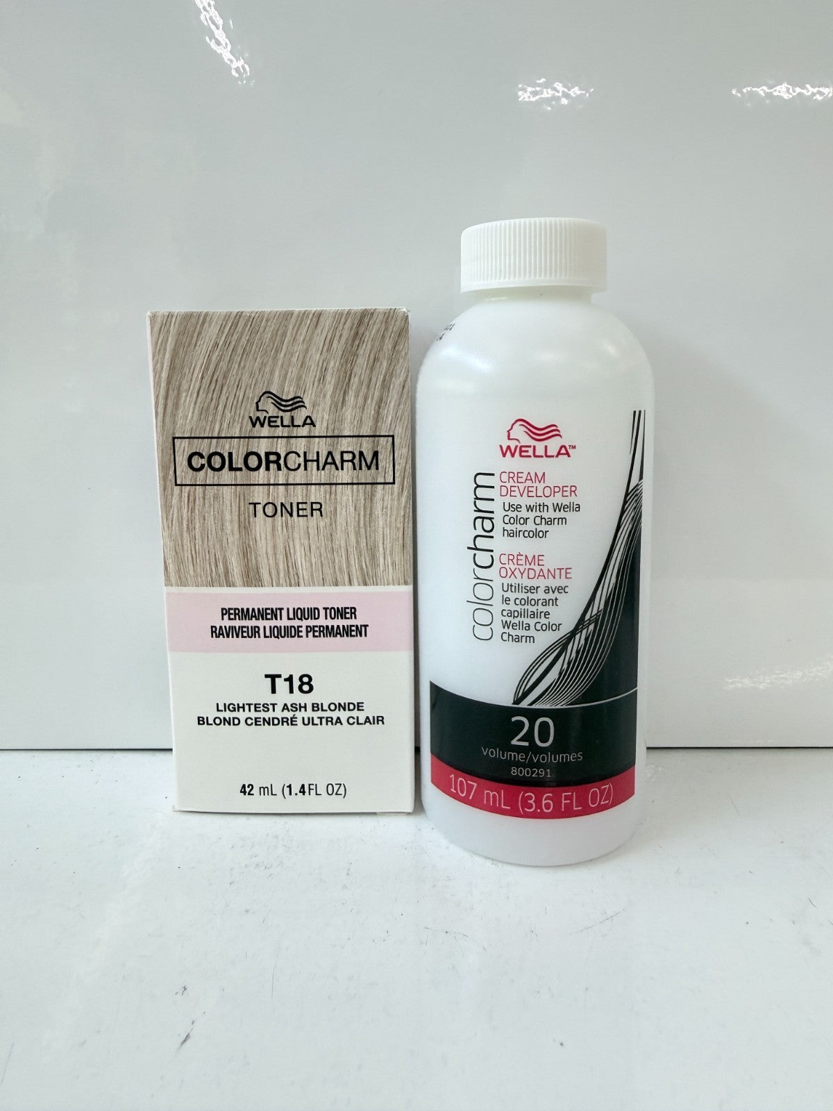Ash Blonde Hair Toner T18 - 1.4 oz