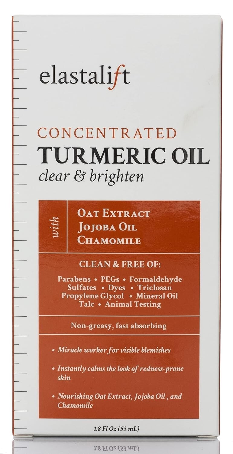 Turmeric Face Serum for Brightening Acne Blemishes Dark Spots 2 Pack