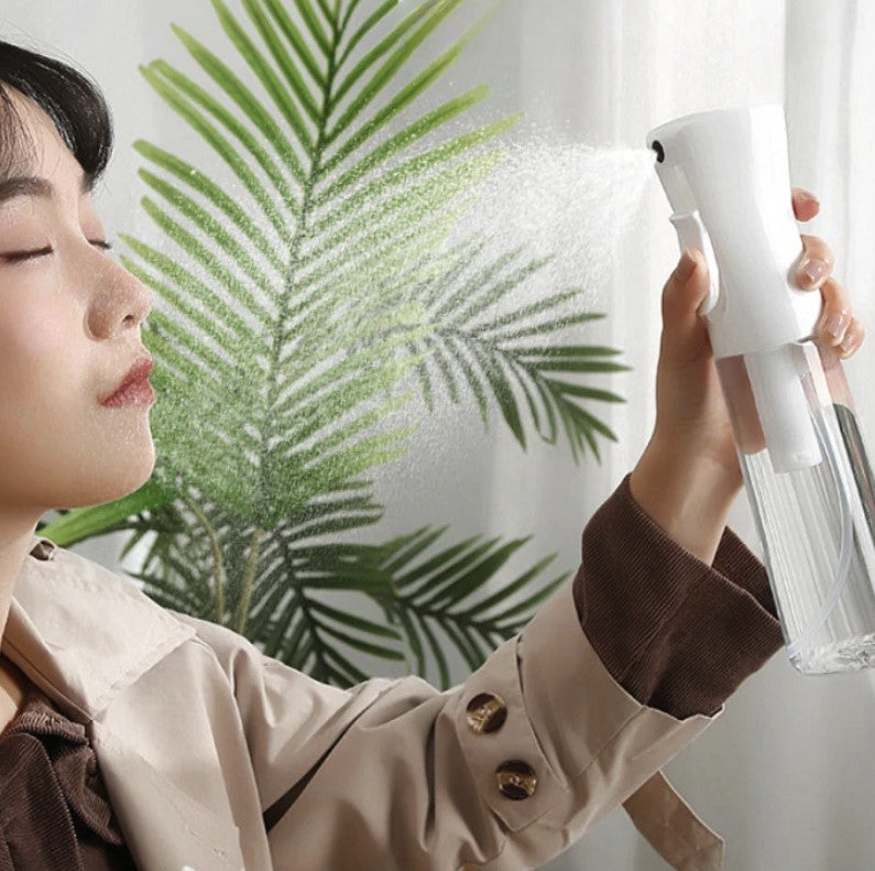 High Pressure Continuous Mist Spray Bottle for Hair & Makeup Refills