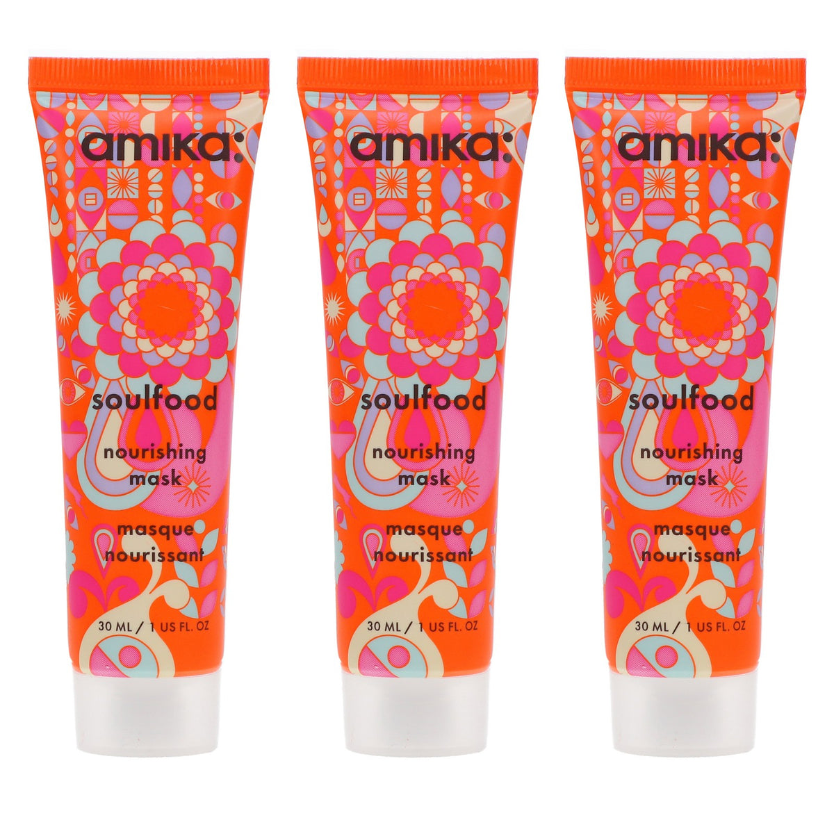 Hair Mask Set - Nourishing Deep Conditioner for Dry Damaged Hair 3 Pack
