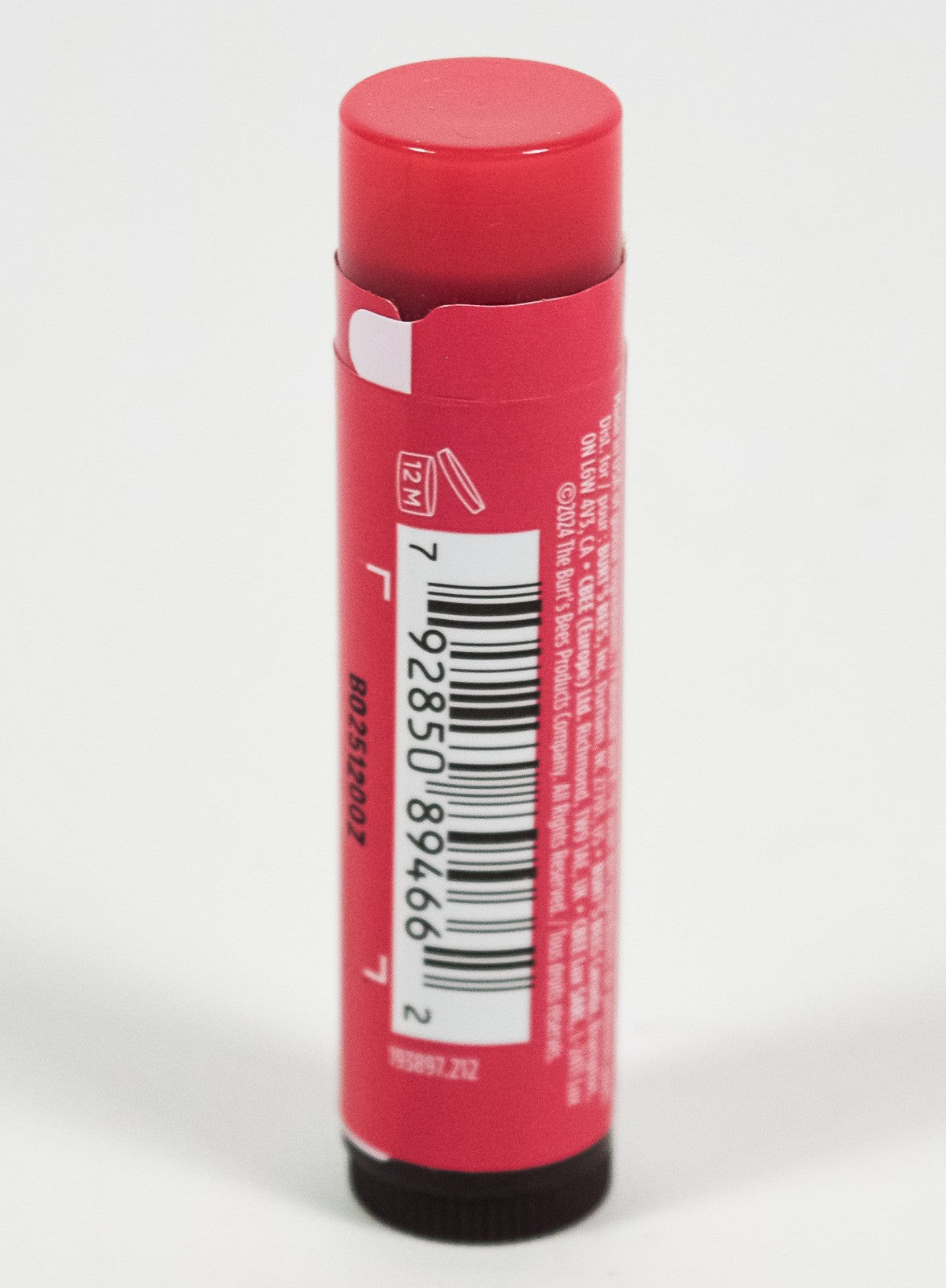 4-Pack Burt's Bees Tinted Lip Balm Rose Natural 0.15oz Sealed Sticks