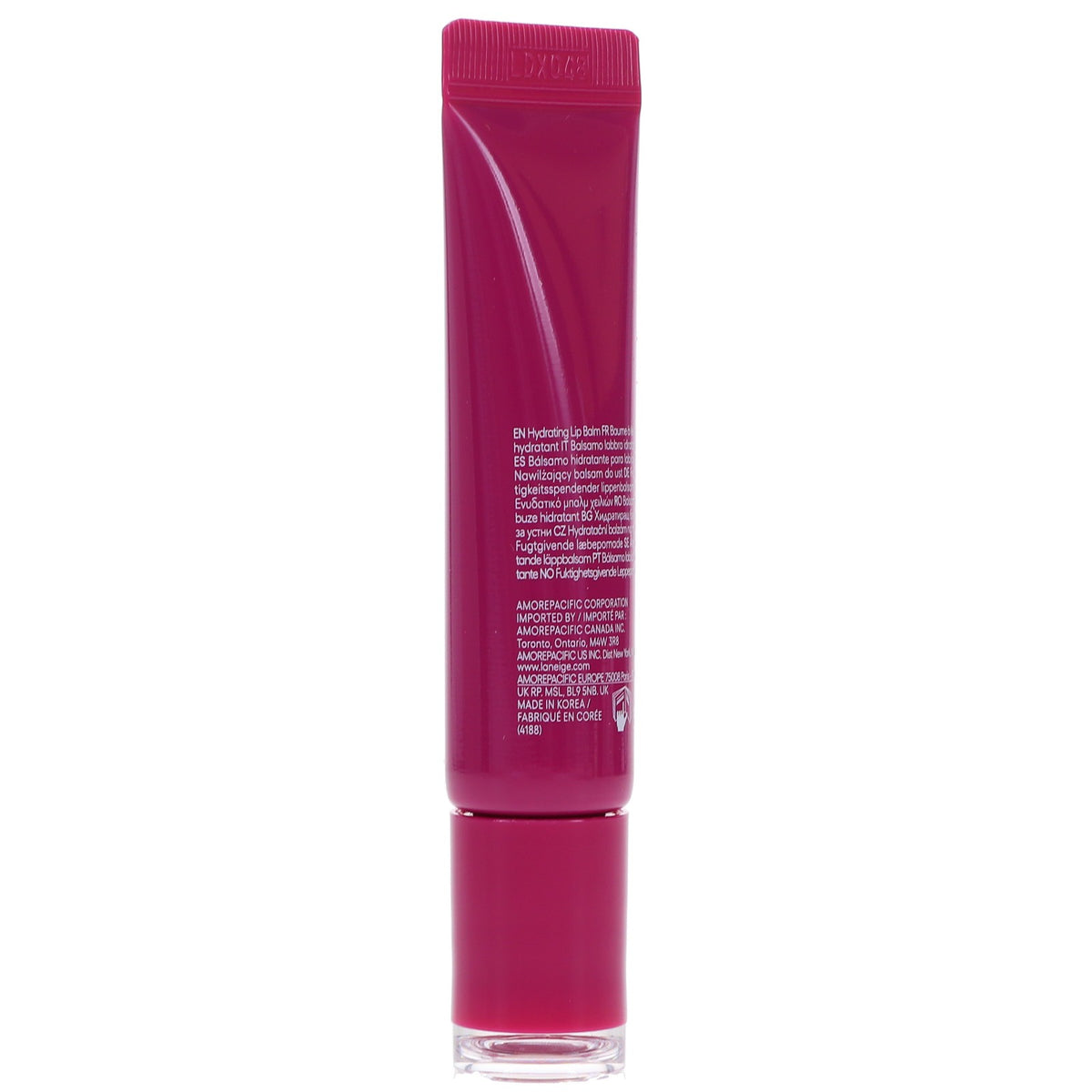 Lip Serum with Blueberry Tint - Hydrating Lip Gloss for Juicy Shine