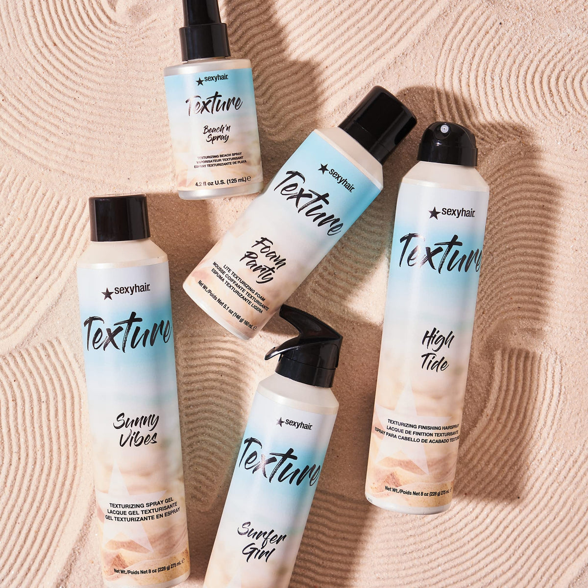 Texturizing Foam for Hair - Light Hold & Shine, 5.1 Oz