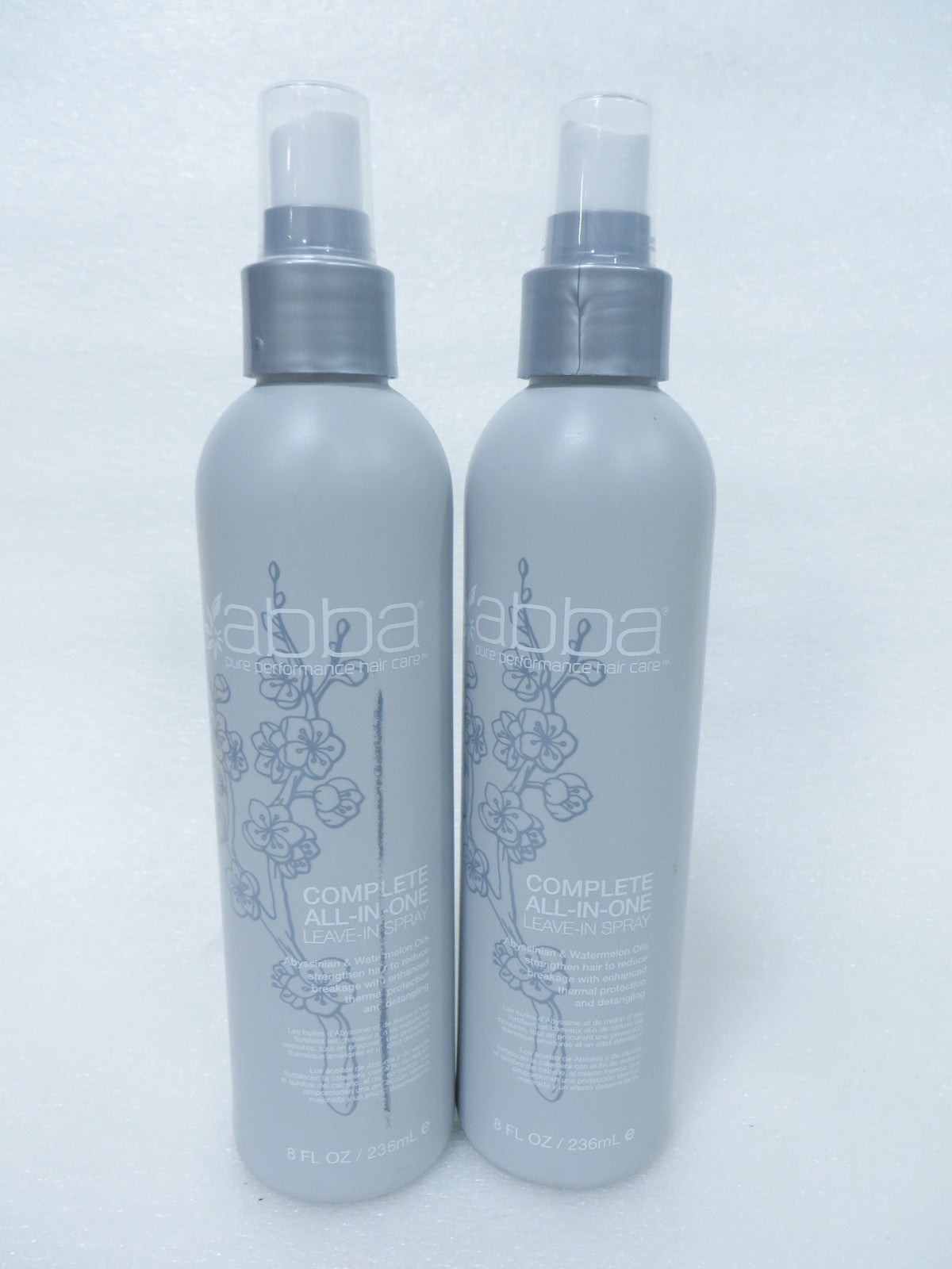 All-in-One Leave-In Hair Spray - Strengthening with Watermelon & Argan Oils, 8 Oz, Pack of 2