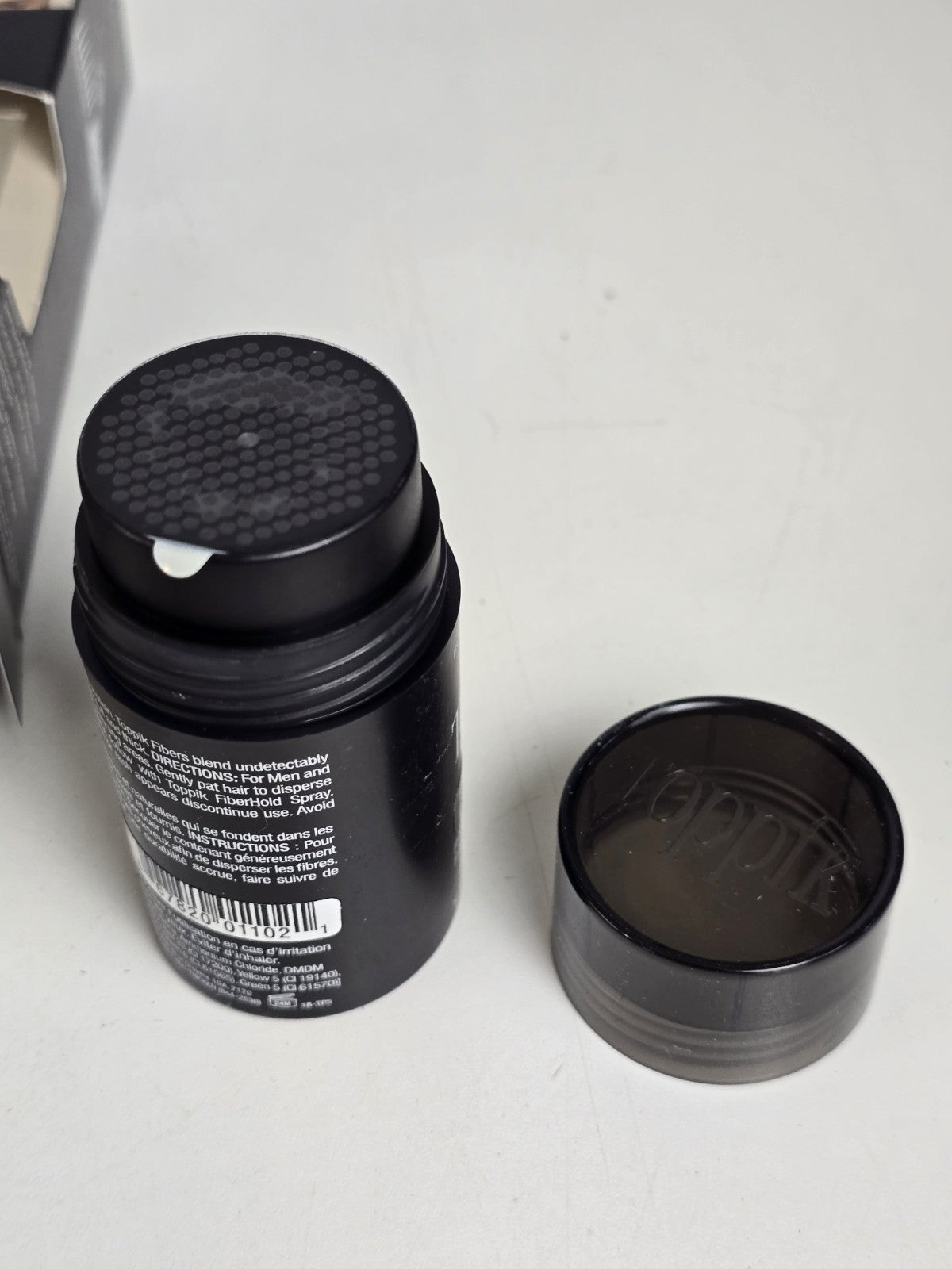 (2) Toppik Hair Building Fibers New In Packaging 0.42 oz DARK BROWN