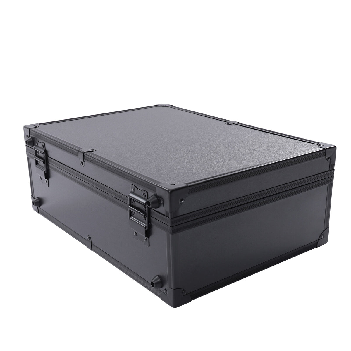 LED Lighted Makeup Bag with Mirror Travel Cosmetic Case Organizer Black
