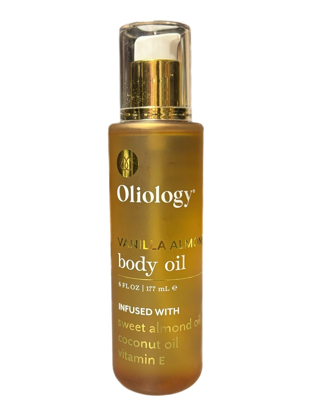 Oliology Vanilla Almond Body Oil Infused With Sweet & Vitamin E 6oz