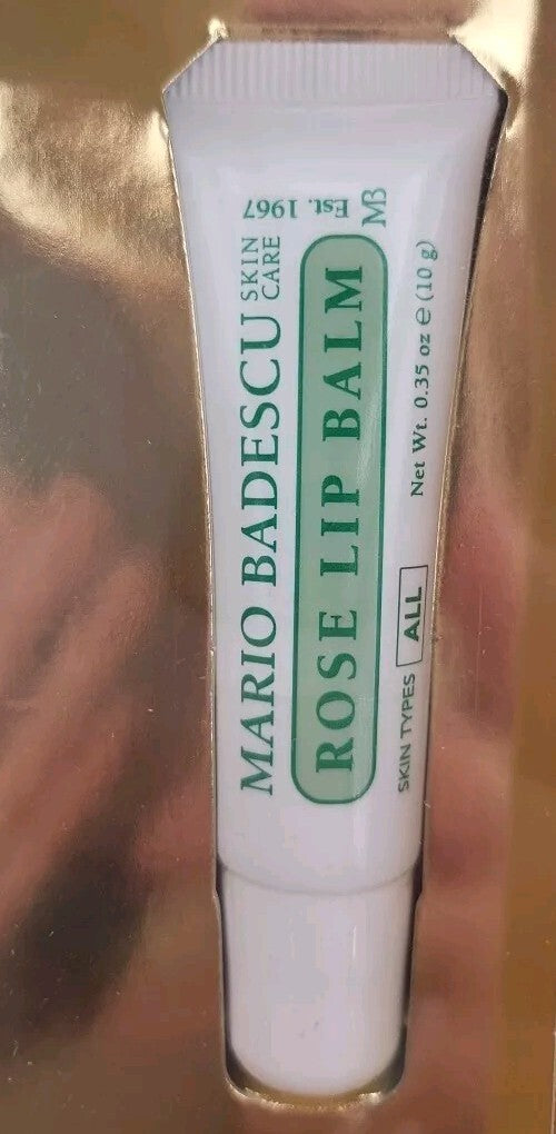 Mario Badescu Rose Hydration Gift Set Hand Cream & Lip Balm NIB