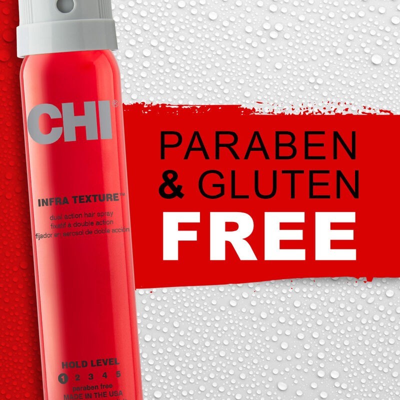 CHI Infra Texture Dual Action Hair Spray 2.6oz Travel Size 2-Pack