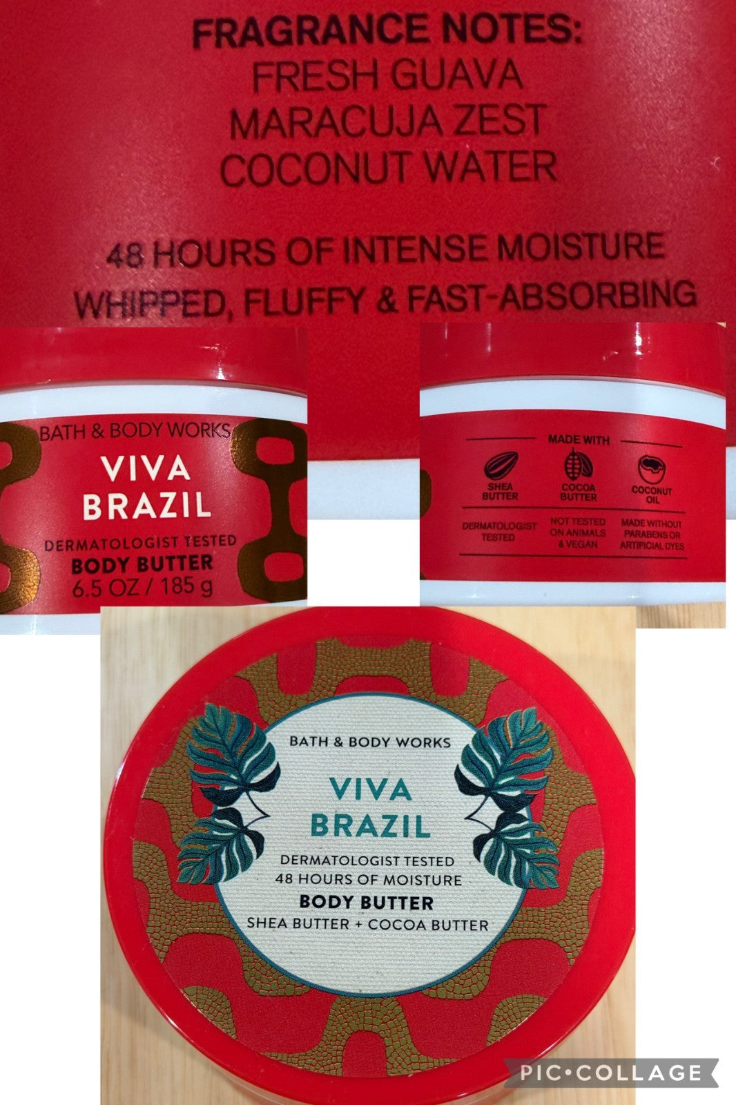 Body Butter Cream Moisturizer - Multiple Scents, 6.5-8 oz