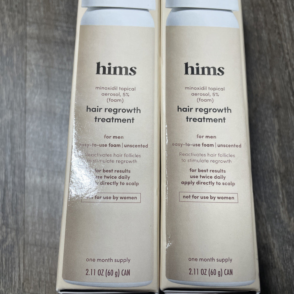 Hair Regrowth Treatment for Men 2.11oz - 2 Pack