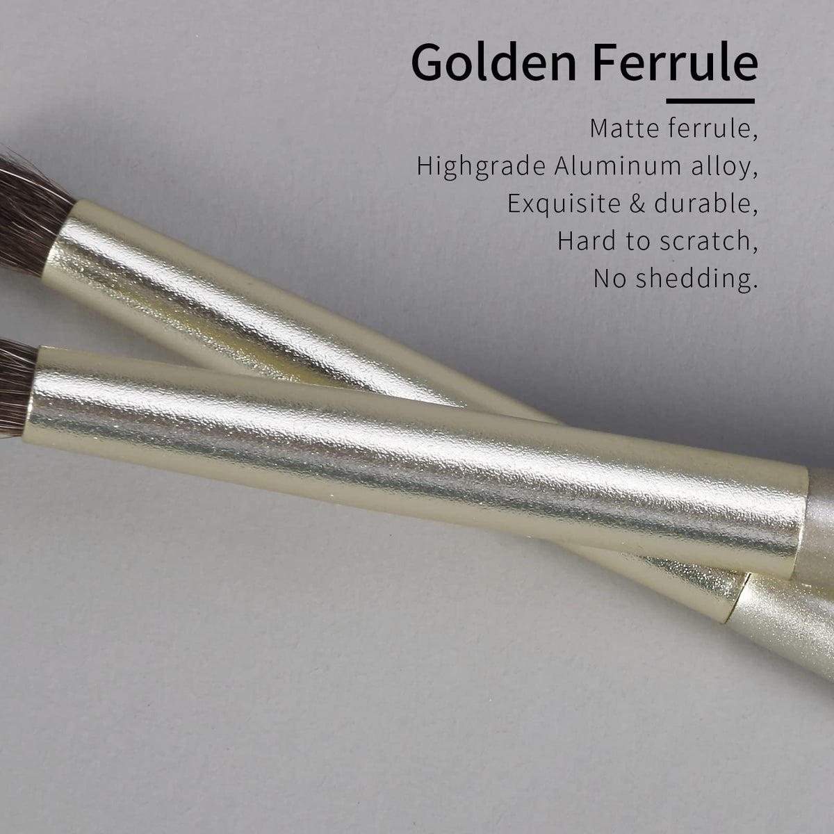 Natural Pony Hair Eye Shadow Blending Brush for Precise Makeup