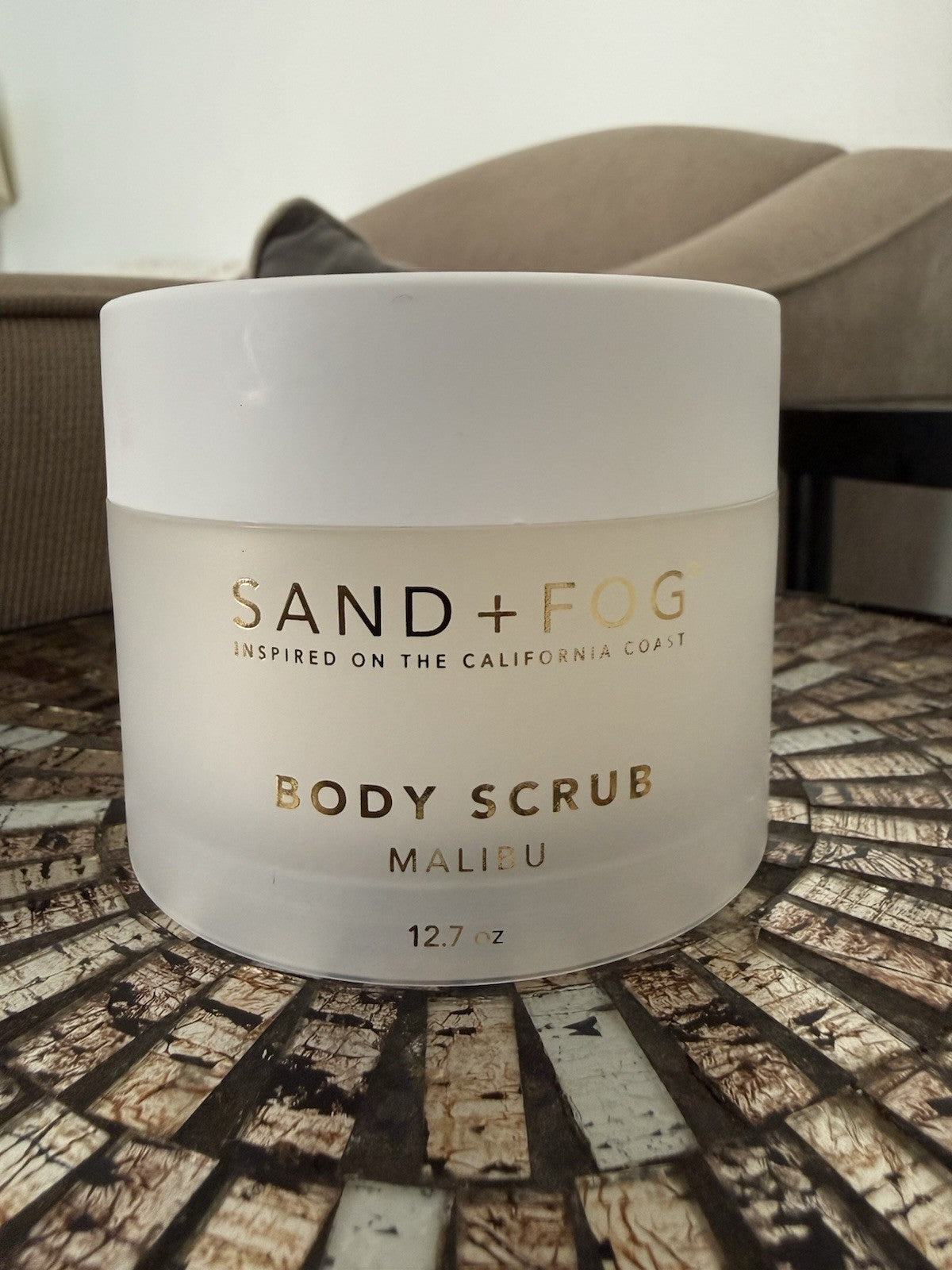 SAND + FOG Malibu Body Scrub Exfoliating 12.7 oz