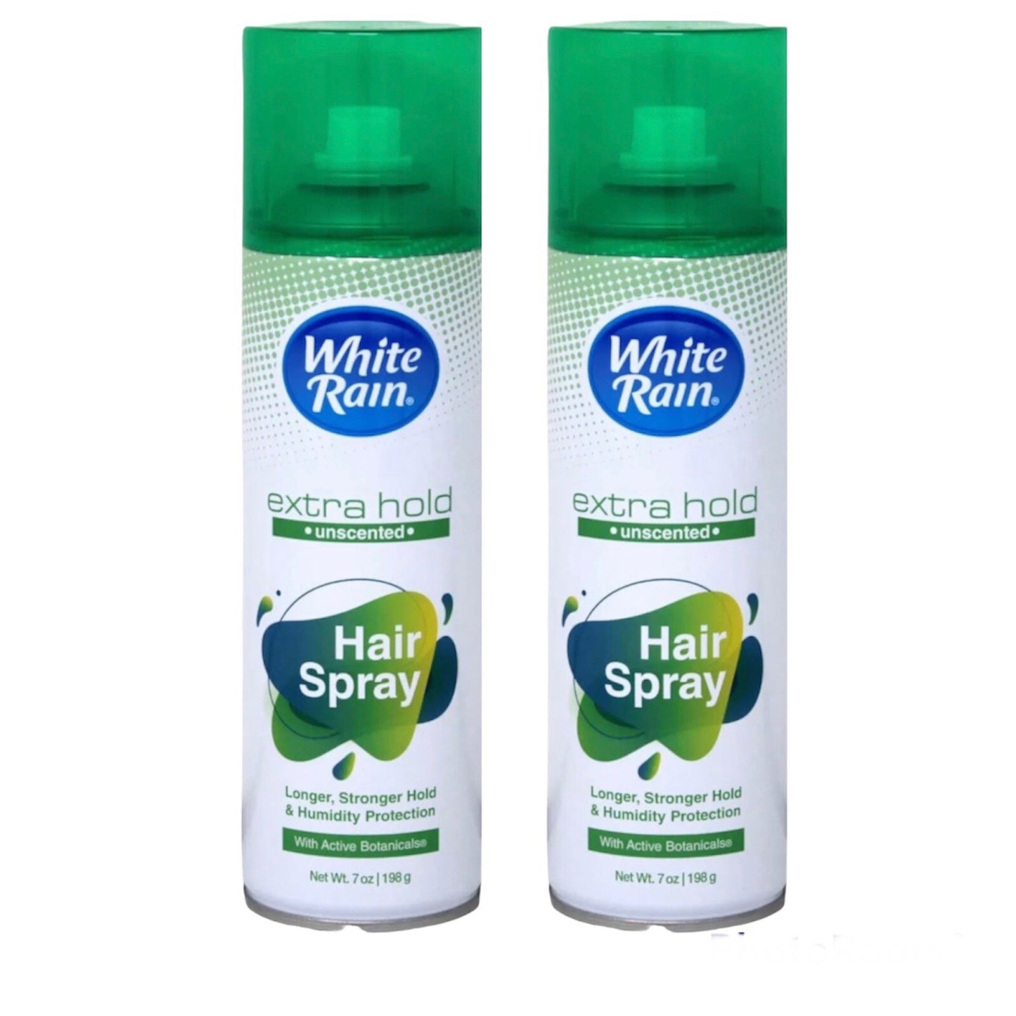 White Rain Unscented Extra Hold Hair Spray - 7oz, 2 Pack