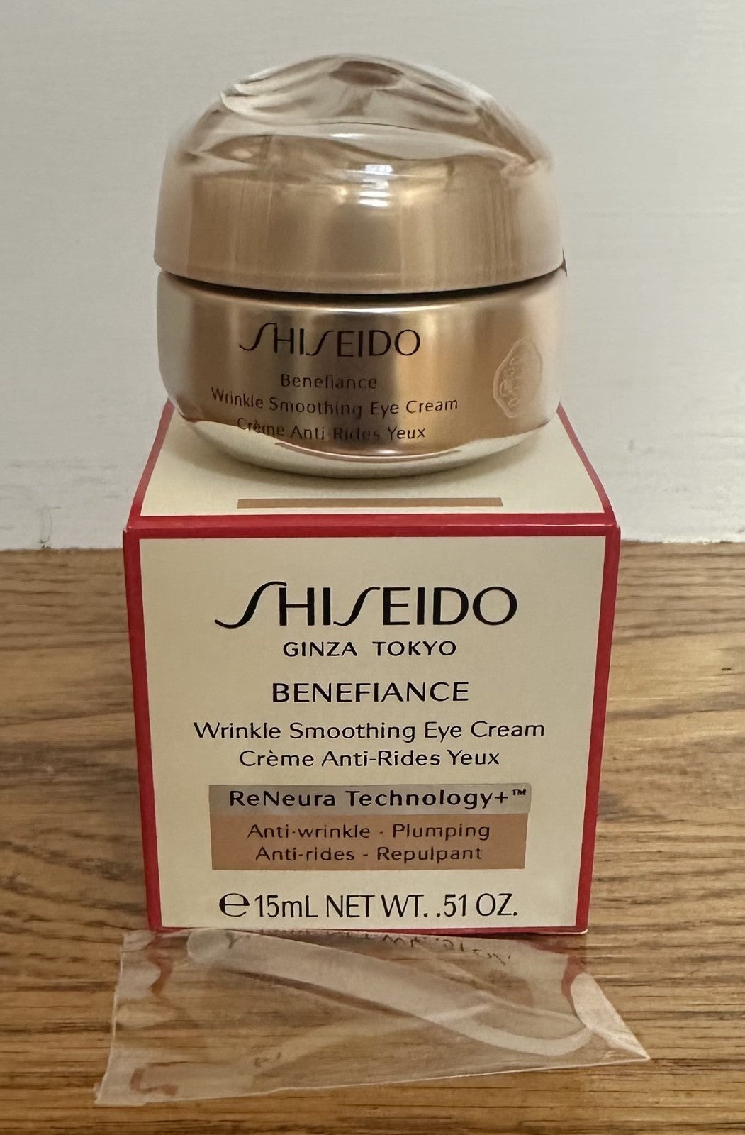 Benefiance Wrinkle Smoothing Eye Cream - Anti-Aging Under Eye Treatment 0.51 oz