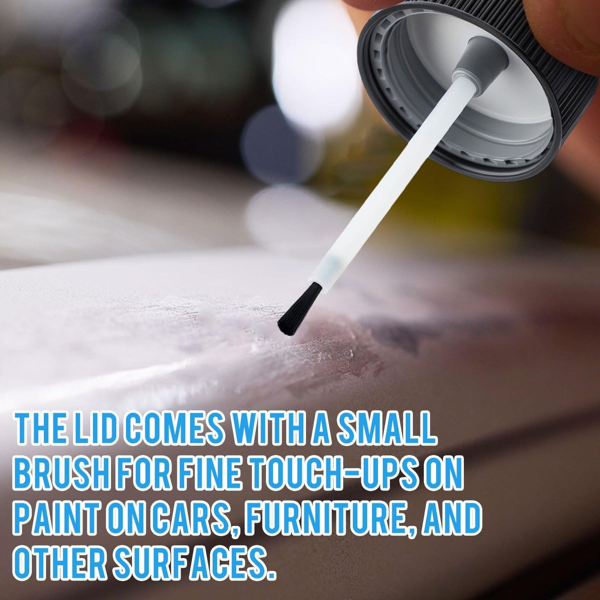Paint Touch Up Bottles with Brush & Mixing Ball Set - 60 Pcs for Walls, Furniture, Cars