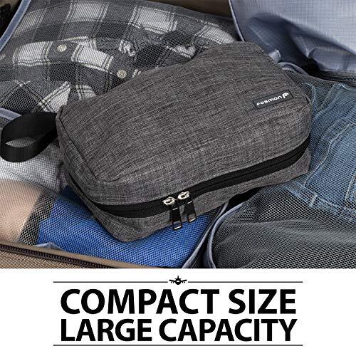 Travel Toiletry Bag - Waterproof Bathroom Organizer for Men & Women