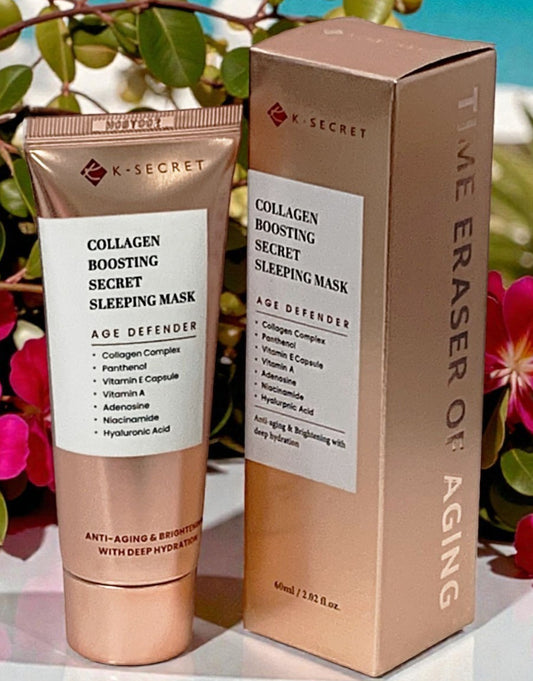 Collagen-Boosting Sleeping Mask for Anti-Aging & Hydration 60ml