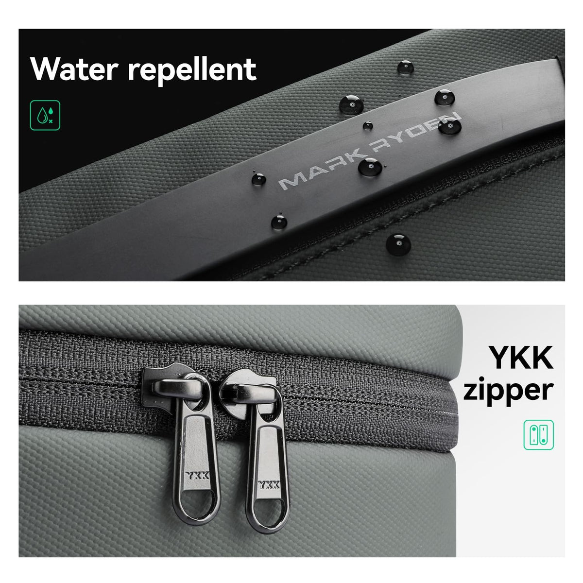 Waterproof Travel Toiletry Bag for Men Organizer Dopp Kit with Multiple Compartments