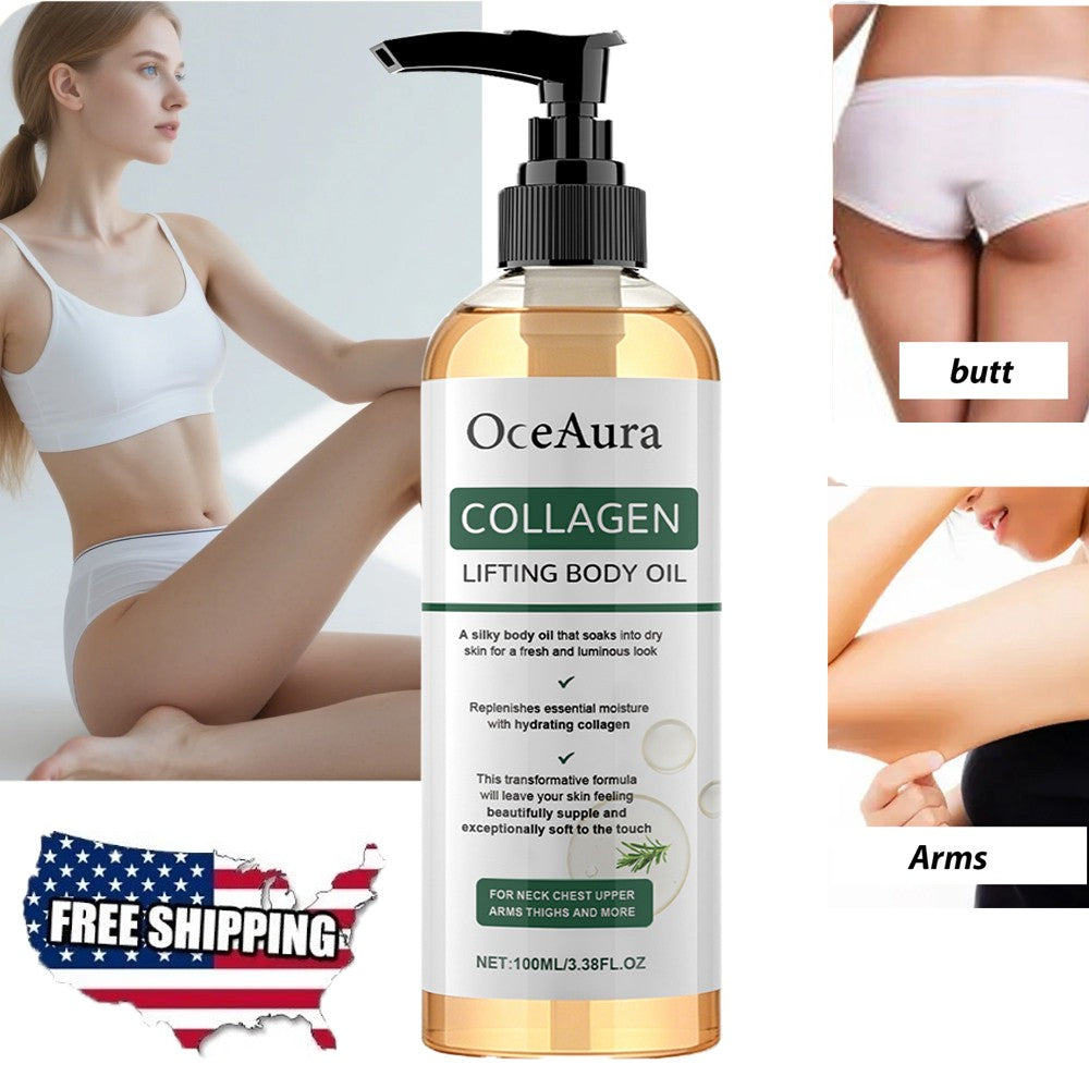 Collagen Body Oil - Firming Moisturizer for Dry Skin, 100ml