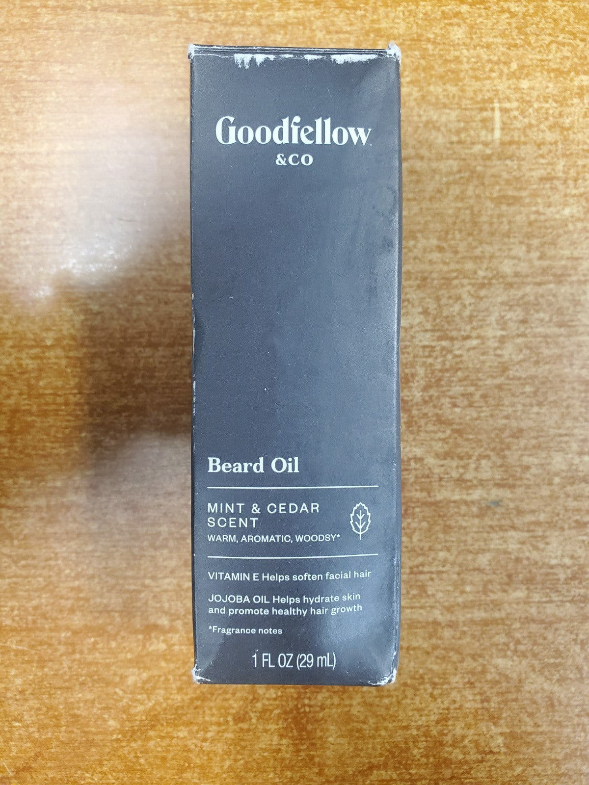 Beard Oil Mint & Cedar 1 oz. Nourishing Facial Hair & Skin Hydrator