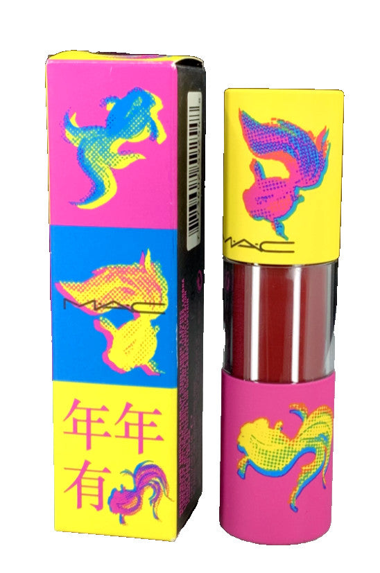 MAC Versicolour Varnish Cream Lip Stain No Interruptions 0.28 OZ New