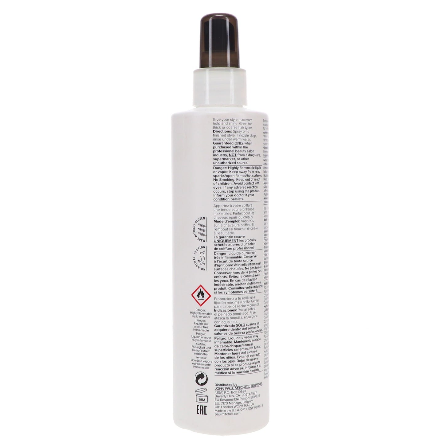 Hair Spray - Long-Lasting Hold & Gloss Finish - 8.5 oz