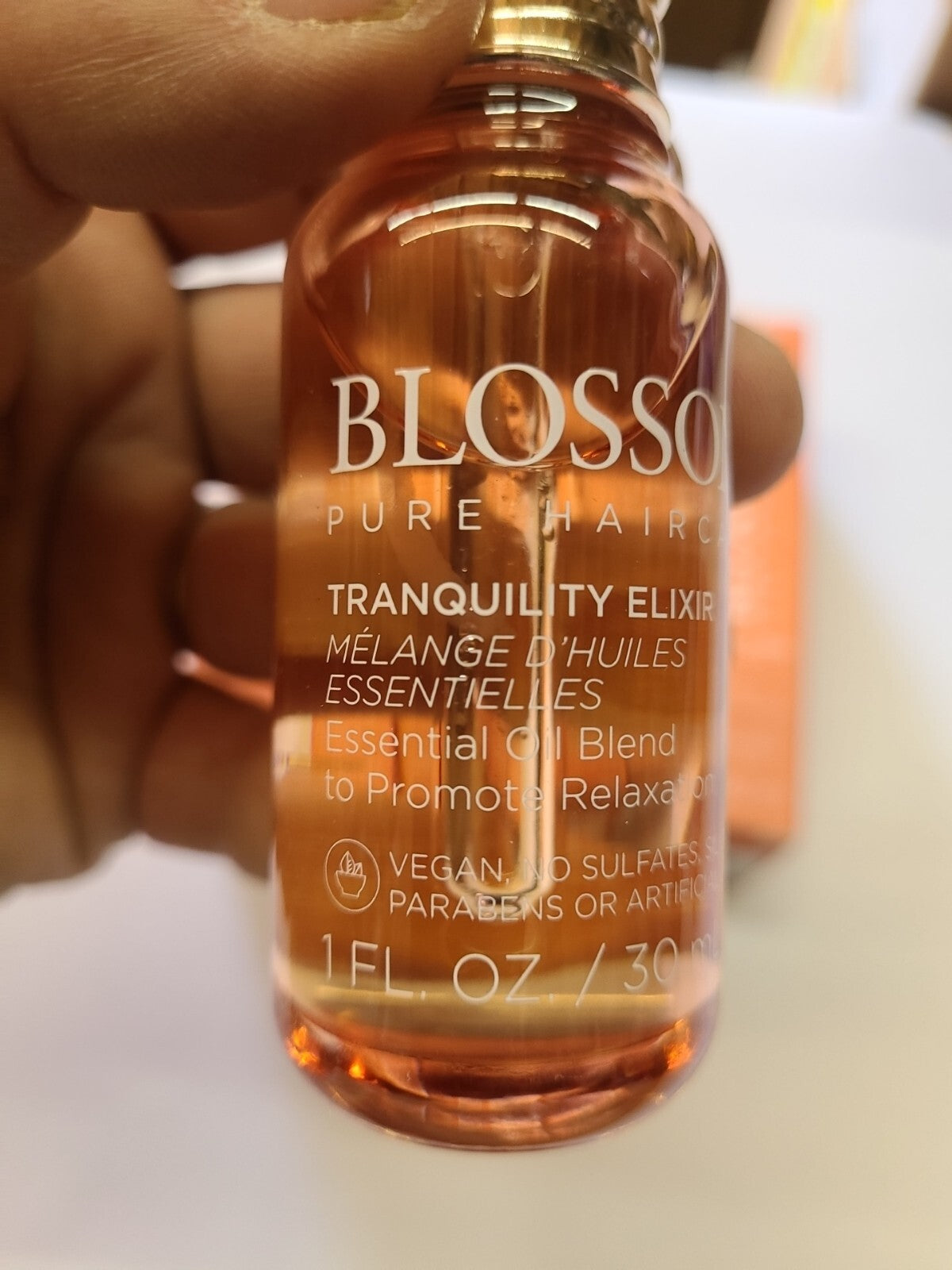 Blossom Pure Haircare Tranquility Elixir Oil for Hair, Skin & Massage - 3 Pack