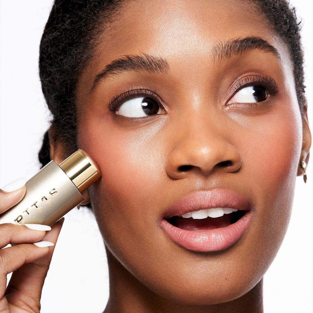 Stila Lip & Cheek Stick Sheer Petunia - Dual Lip and Blush Makeup