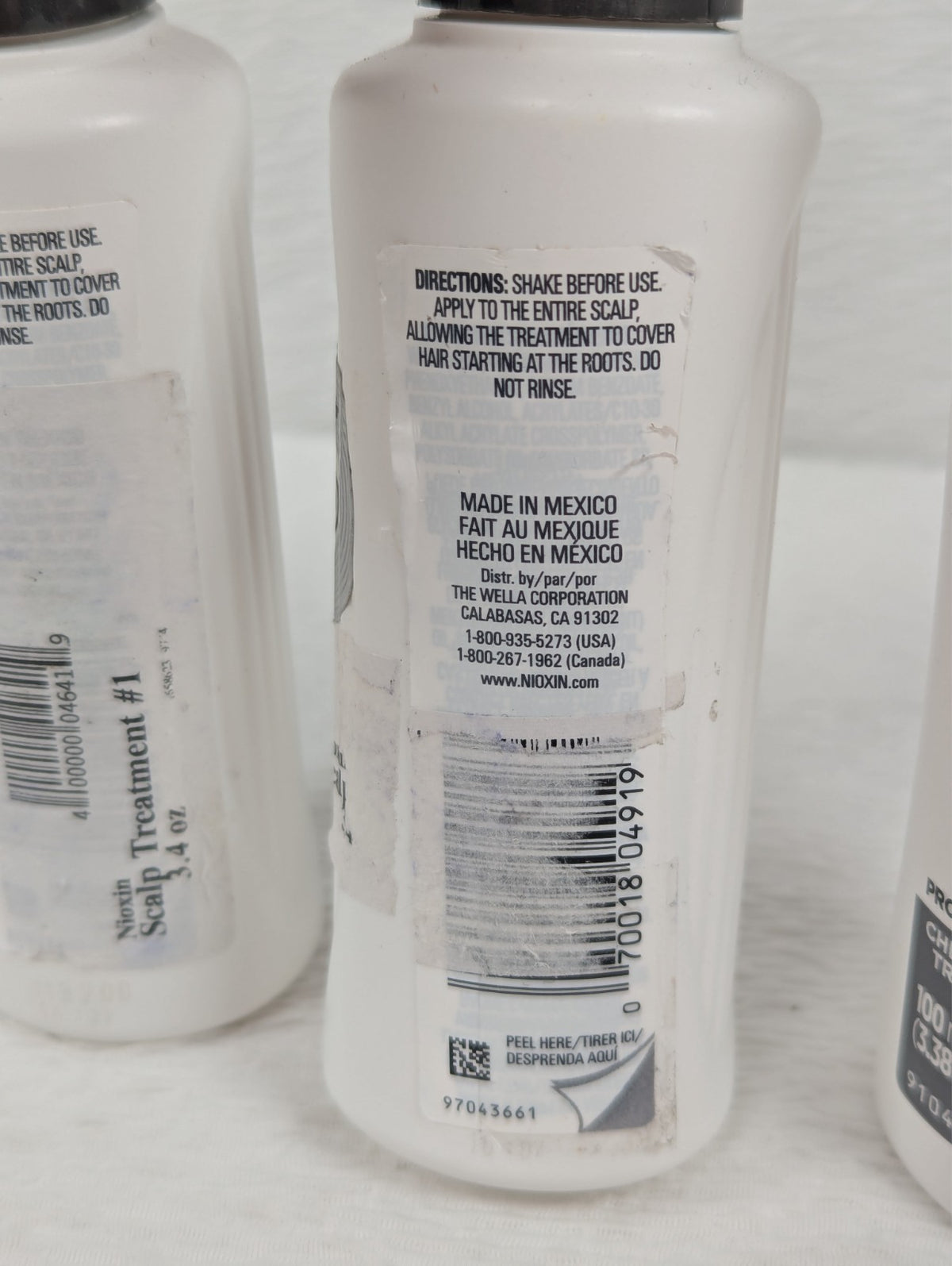 Nioxin #2 Scalp & Hair Treatment - 3.38 oz, 3 Pack