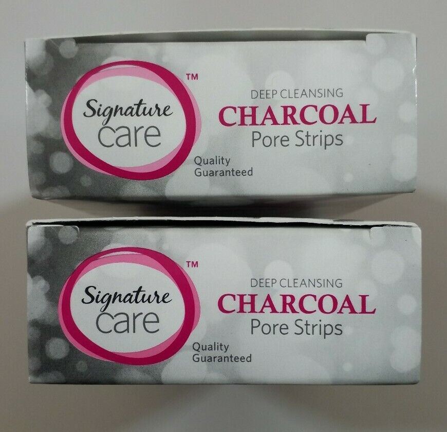 Deep Cleansing Charcoal Pore Strips - 6 Strips per Box, Pack of 2