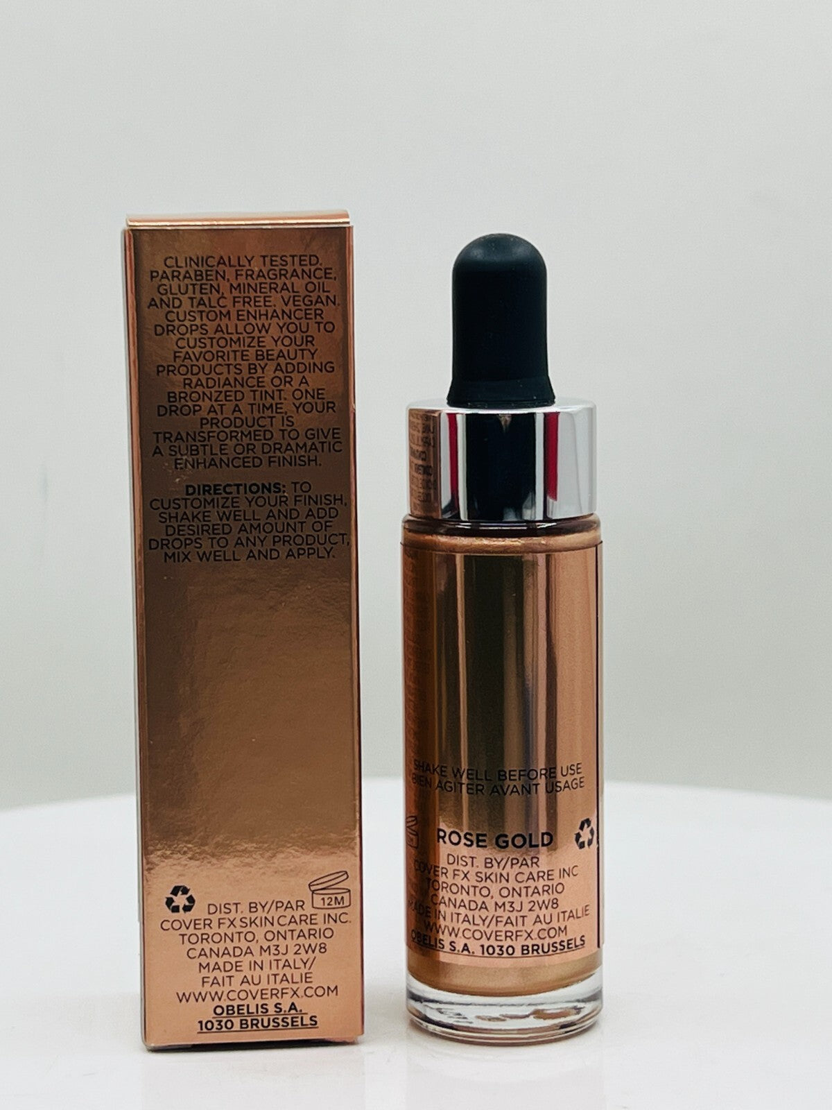 Custom Enhancer Drops - Rose Gold, 0.5 oz