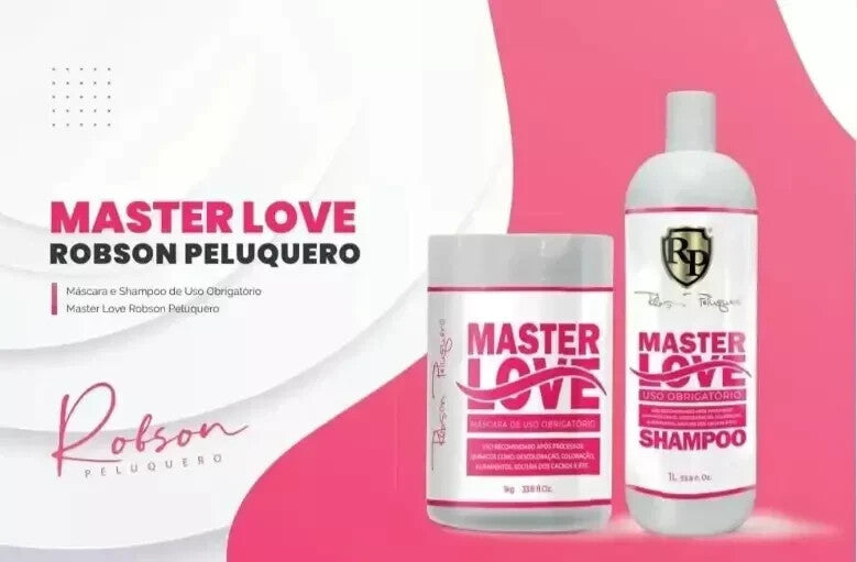 Robson Peluquero Master Love Shampoo & Mask Kit 2x 1L