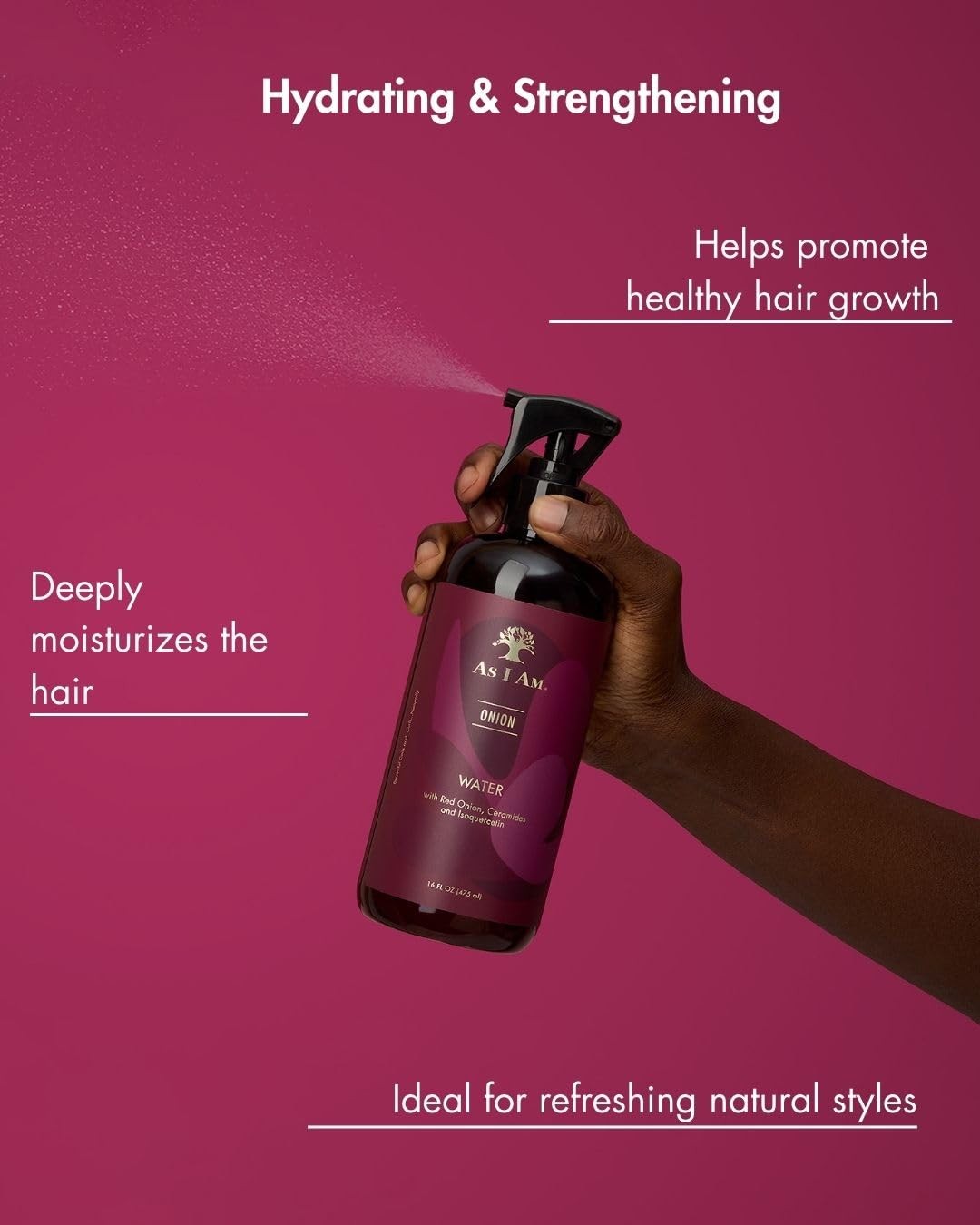As I Am Onion Water - 16 oz Bottle