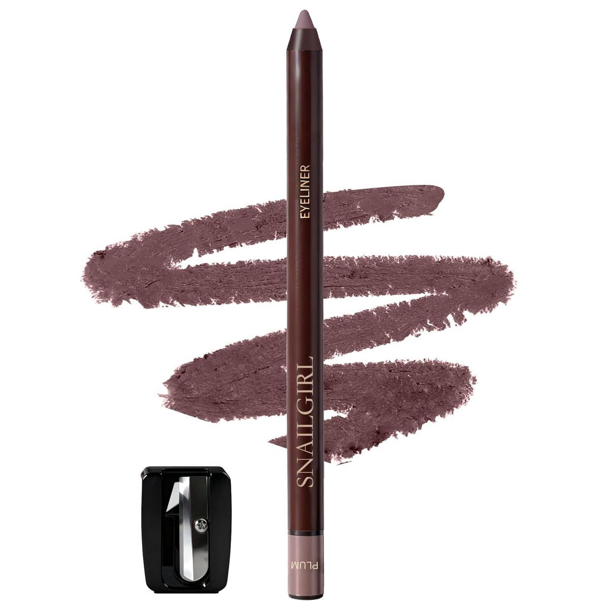 Gel Eyeliner Pencil Waterproof Smudge-Proof Fine Tip Makeup Tool