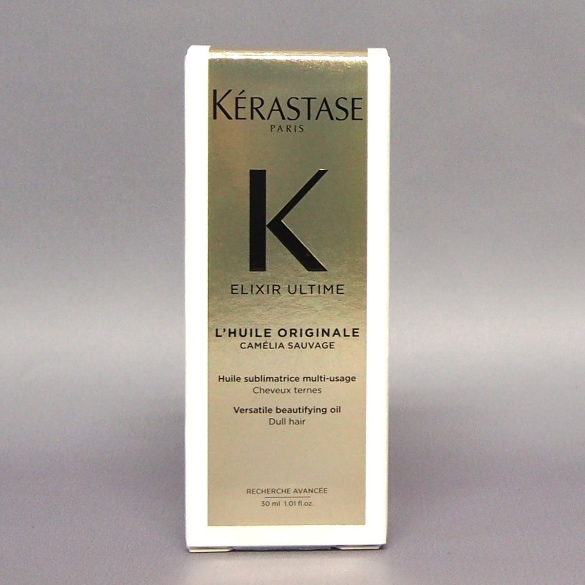 Kerastase Elixir Ultime L'Huile Original Hair Oil 30ml Travel Size - Shine & Frizz Control