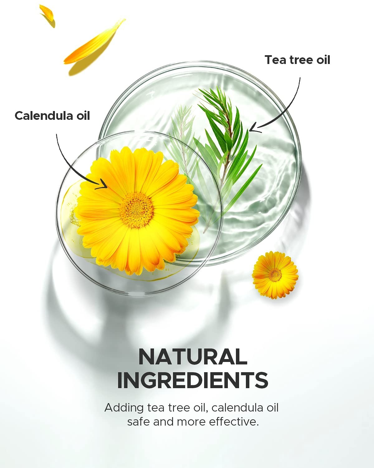 Hydrocolloid Pimple Patches with Tea Tree & Calendula Oil - 180 Count