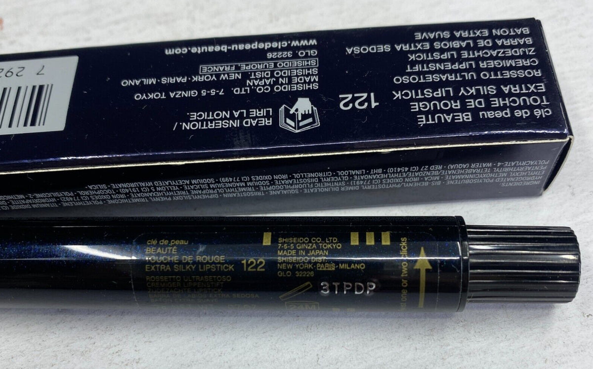 Lipstick 122 Touche De Rouge Extra Silky - 0.07 oz, NIB, Authentic