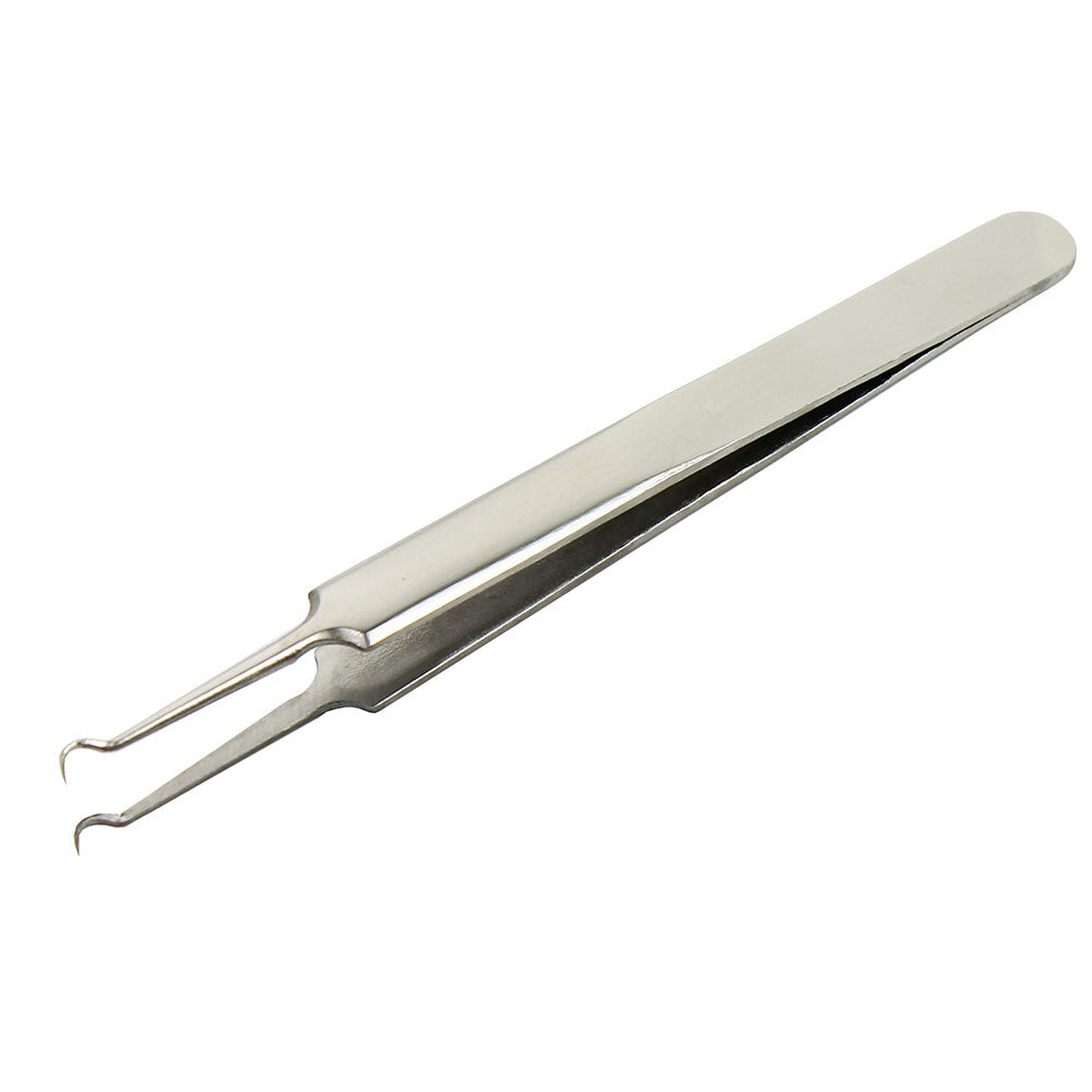 2pcs Facial Blackhead Extractor Kit - Pimple Remover Tweezers & Needle Tools