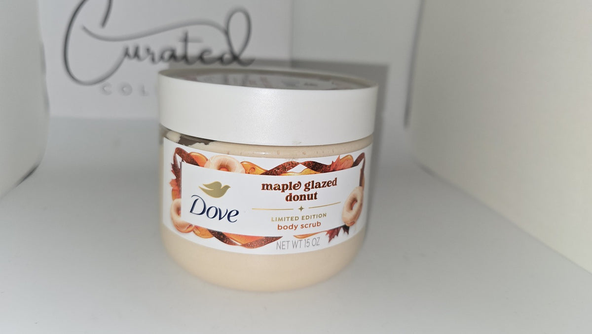 Dove Maple Glazed Donut Body Scrub Limited Edition Holiday Treats 15