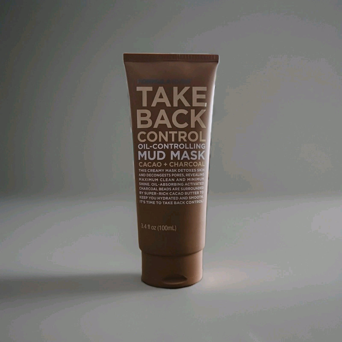 Oil-Controlling Mud Mask with Cacao + Charcoal 3.4oz