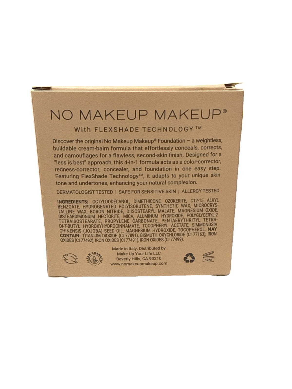 Lightweight Face Foundation for Flawless Makeup - Fair Shade
