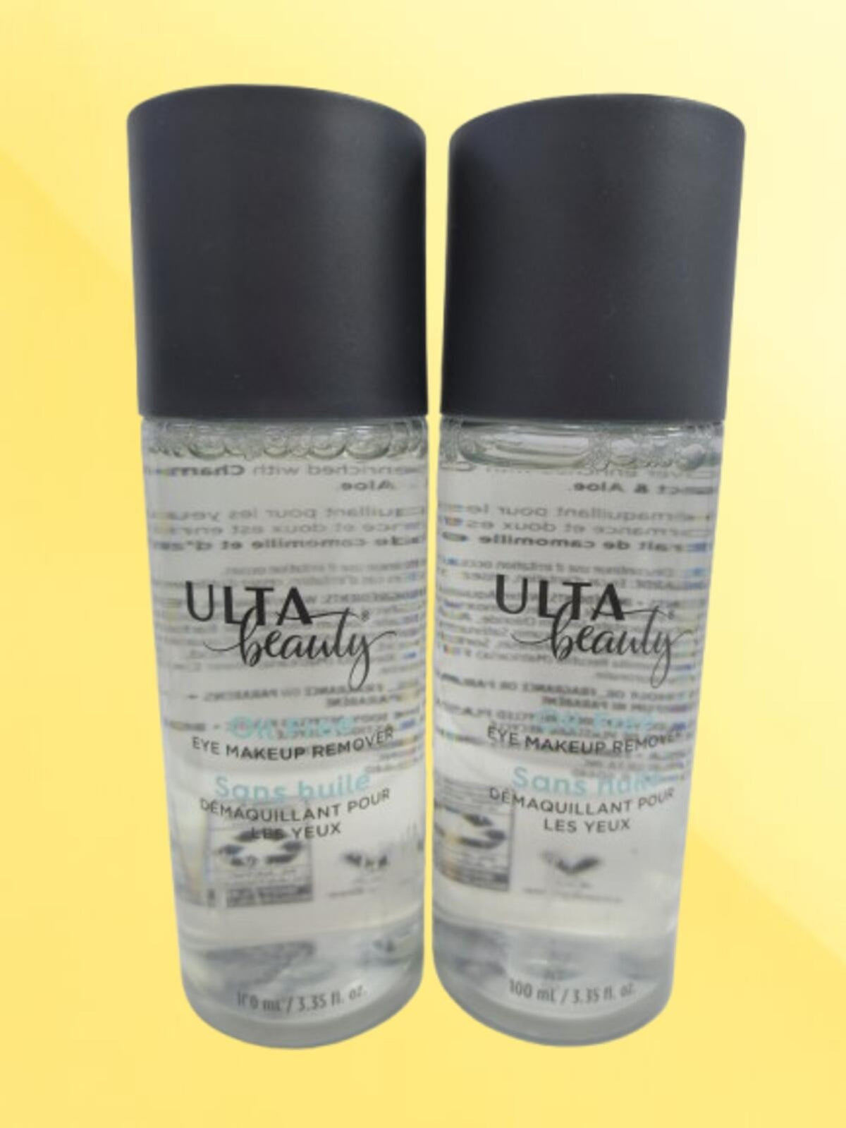 Oil-Free Eye Makeup Remover - 3.4 oz (Pack of 2)