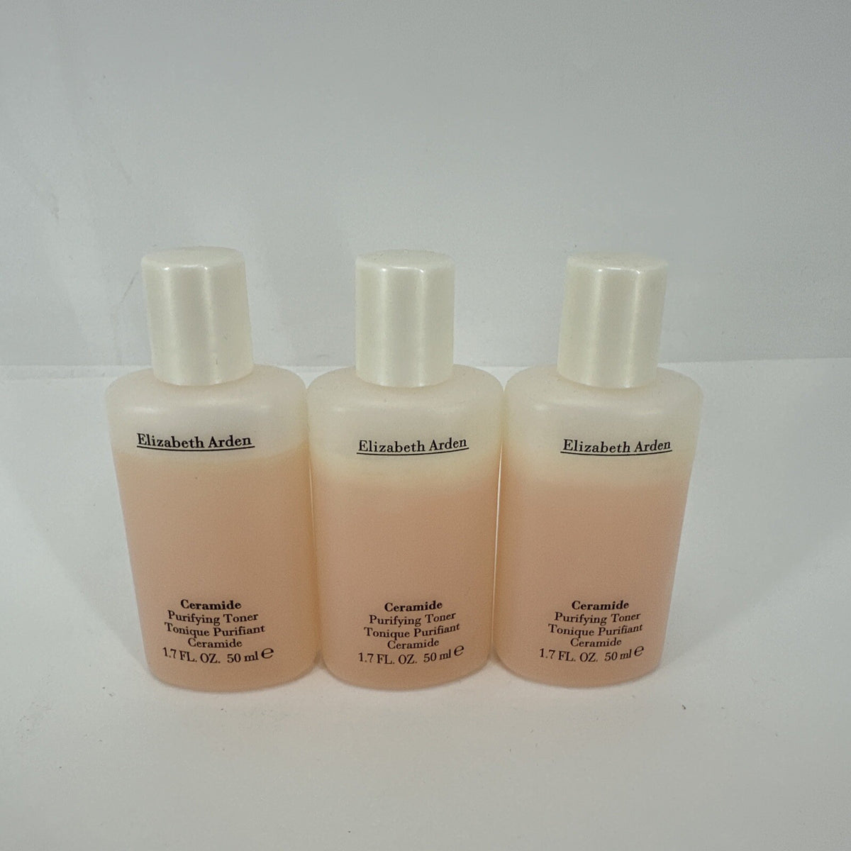 Elizabeth Arden Ceramide Purifying Toner - Travel Size Set of 3 1.7 fl oz