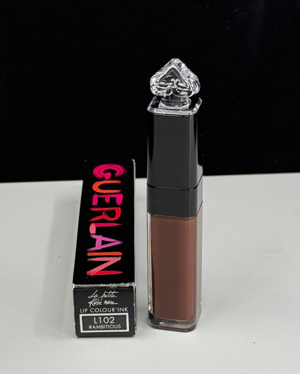 Guerlain La Petite Robe Noire Lip Colourink L102 Ambitious - New in Box
